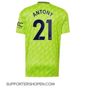 Manchester United Antony #21 Tredje Matchtröja 2022-23 Kortärmad